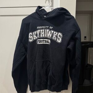 Gildan Navy Blue Skyhawks Hoodie